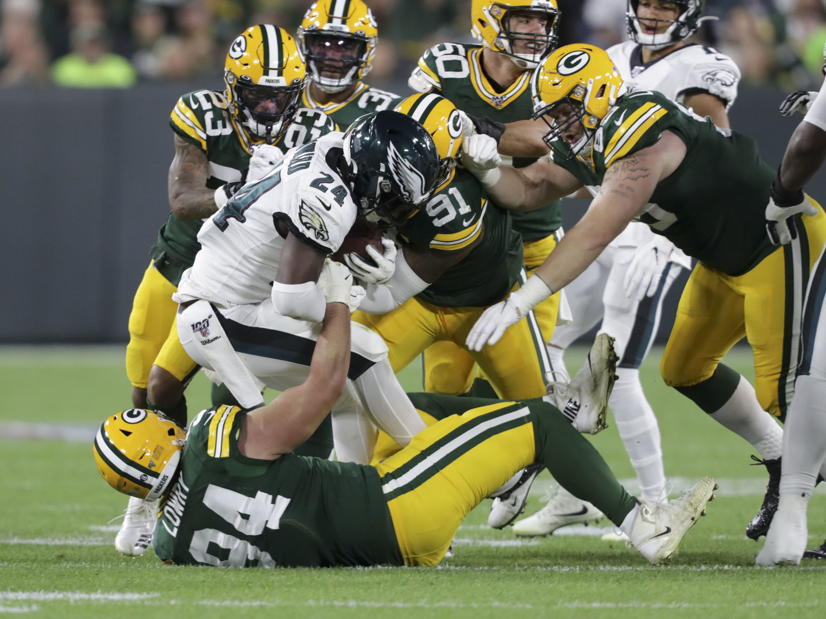 Eagles 34, Packers 27